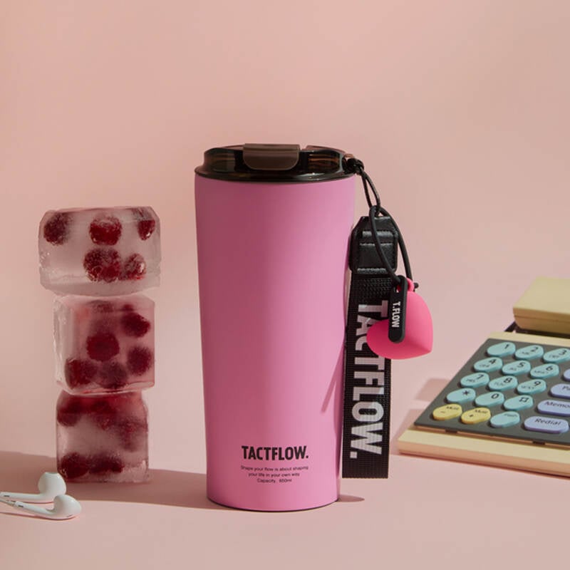 B&igrave;nh giữ nhiệt Ceramic TACTFLOW &ndash; 650ml &ndash; V&agrave;ng chanh &ndash; TFB504LEMONSORBE, , large image number null